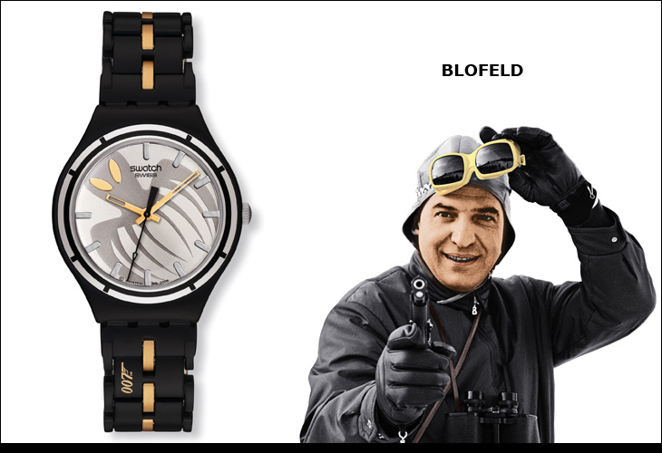 JAMES BOND 007 MUSEUM | SWATCH VILLAINS COLLECTION JAMES BOND 007 MUSEUM | SWATCH VILLAINS COLLECTION