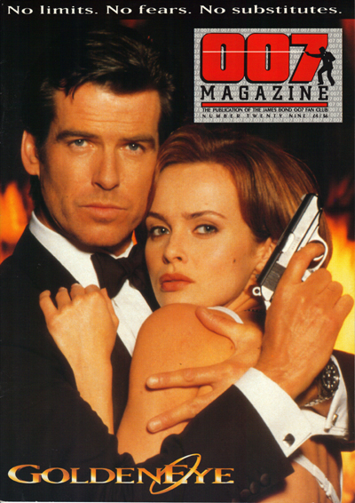 007 Magazine #29 (1996)  GoldenEye Special Pierce Brosnan and Izabella Scorupco from GoldenEye