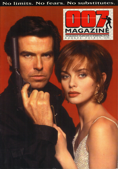 007 Magazine 30 (1997) Pierce Brosnan and Izabella Scorupco from GoldenEye
