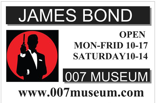 james bond 007 museum exhibition nybro sweden