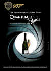  James Bond  THE OFFICIAL CHAMPAGNE BOLLINGER POSTER OF JAMES BONDS QUANTUM OF SOLACE.   LA GRANDE ANNEÈE 1999