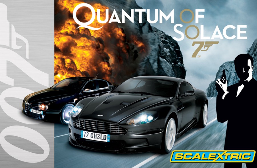 James Bond 007 - Quantum of SolaceProduct Scalextric Code: C1220 James Bond 007 - Quantum of SolaceProduct Scalextric Code: C1220