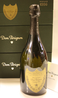 Champagne Cuve Dom Perignon 1996 in the James Bond 007 Museum