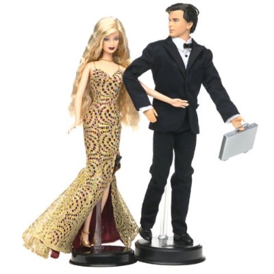 James Bond 007 Ken and Barbie 