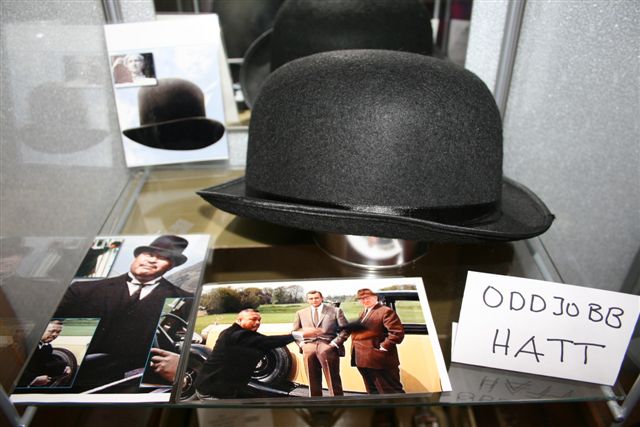 Oddjob`s   hat  in the James Bond 007 museum