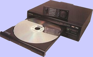 Double Sided Playback  Laserdiscs can hold upto 60 minutes of movie information on a single side, so most movies come on one or even two double sided discs. Players with double sided playback have a laser pickup both above and below the disc so you don't have to turn it over at the end of a side, although nobody has yet invented a player that can change a disc for you!