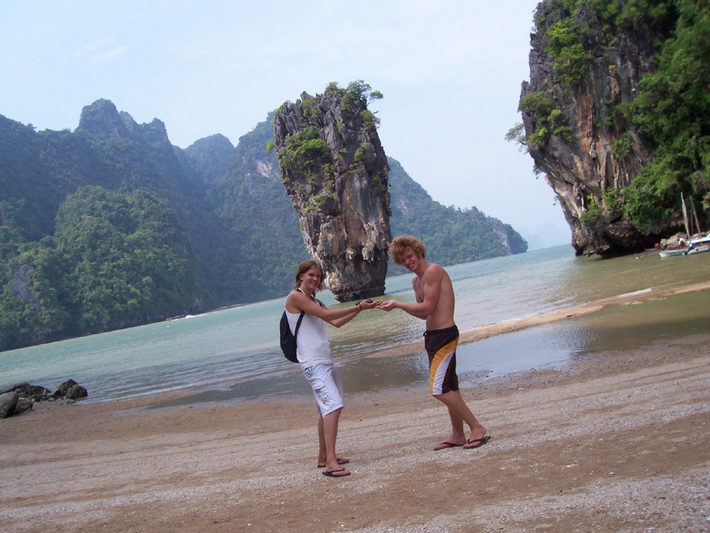 JOAKIM SCHFER ON BOND ISLAND THAILAND