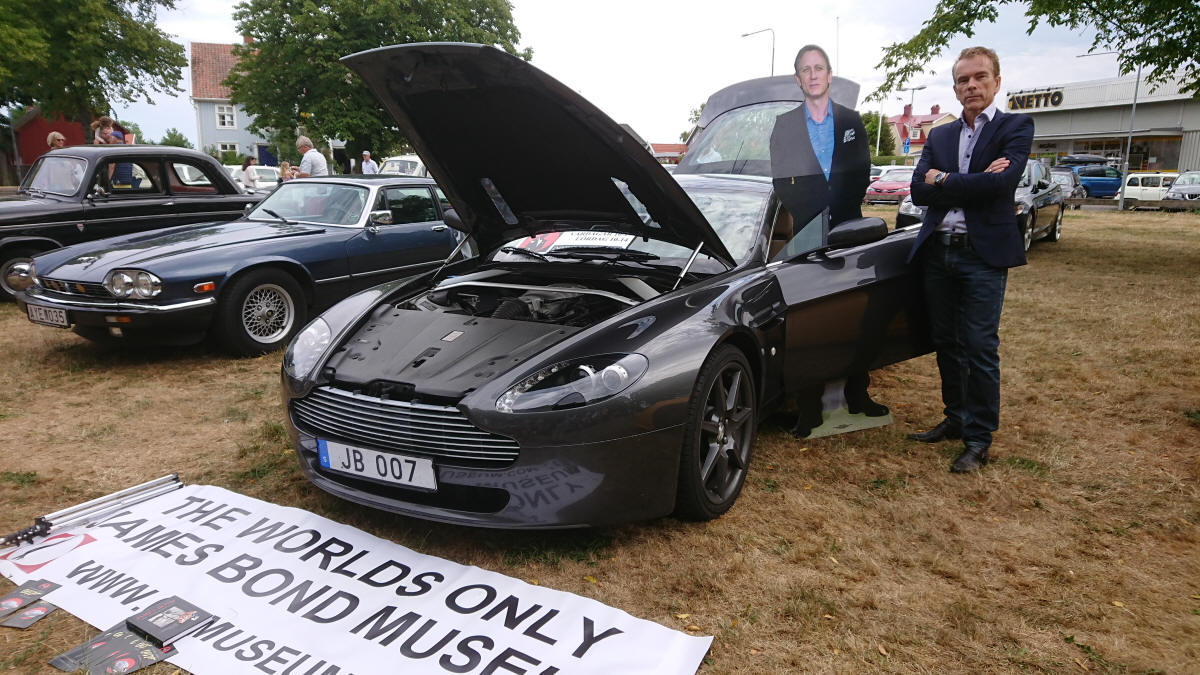 Aston Martin Vantage 007 Jb James Bond 007 Museum Nybro Sweden