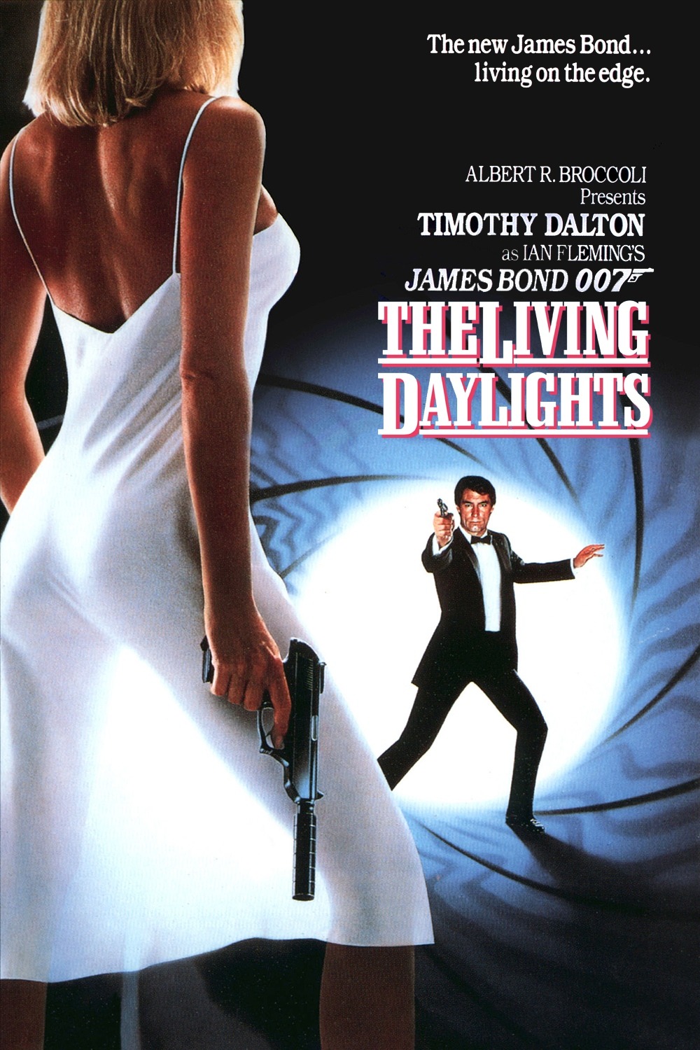 The Living Daylights 1987 Iskallt Uppdrag poster  