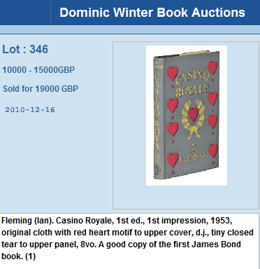 Casino Royale Book Ian Fleming