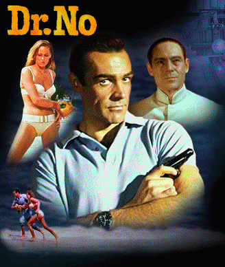  Honey Ryder, James Bond and Dr No