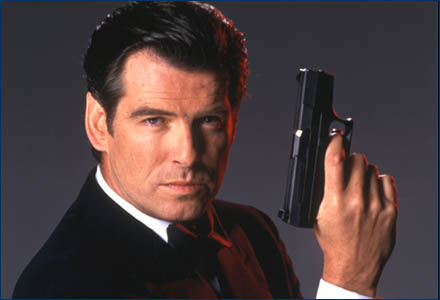 f Pierce Brosnan as James Bond 007 in GoldenEye Share on Facebook