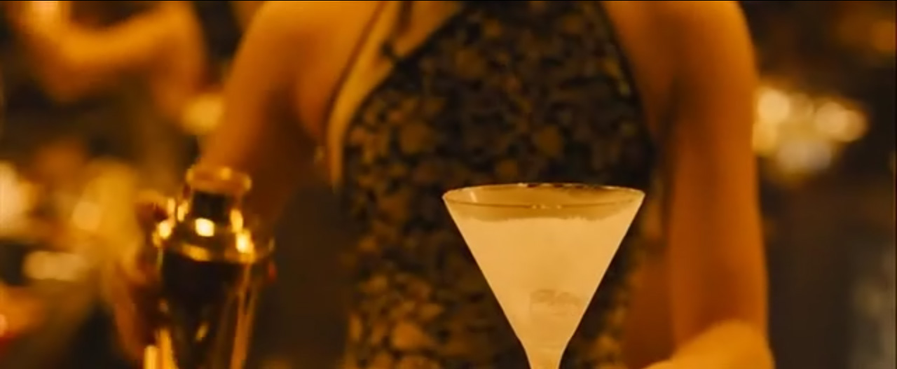 Dry Martini Shaken Not Stirred in Skyfall 2012