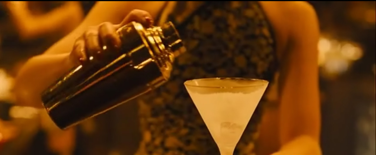 Dry Martini Shaken Not Stirred in Skyfall 2012