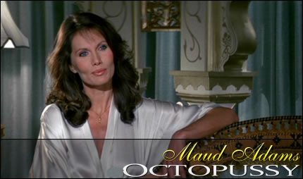 Maud Adams  The Man With The Golden Gun (1974)  Octopussy (1983) Andrea Anders & Octopussy