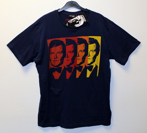 Roger Moore  James Bond 007 T-shirt 