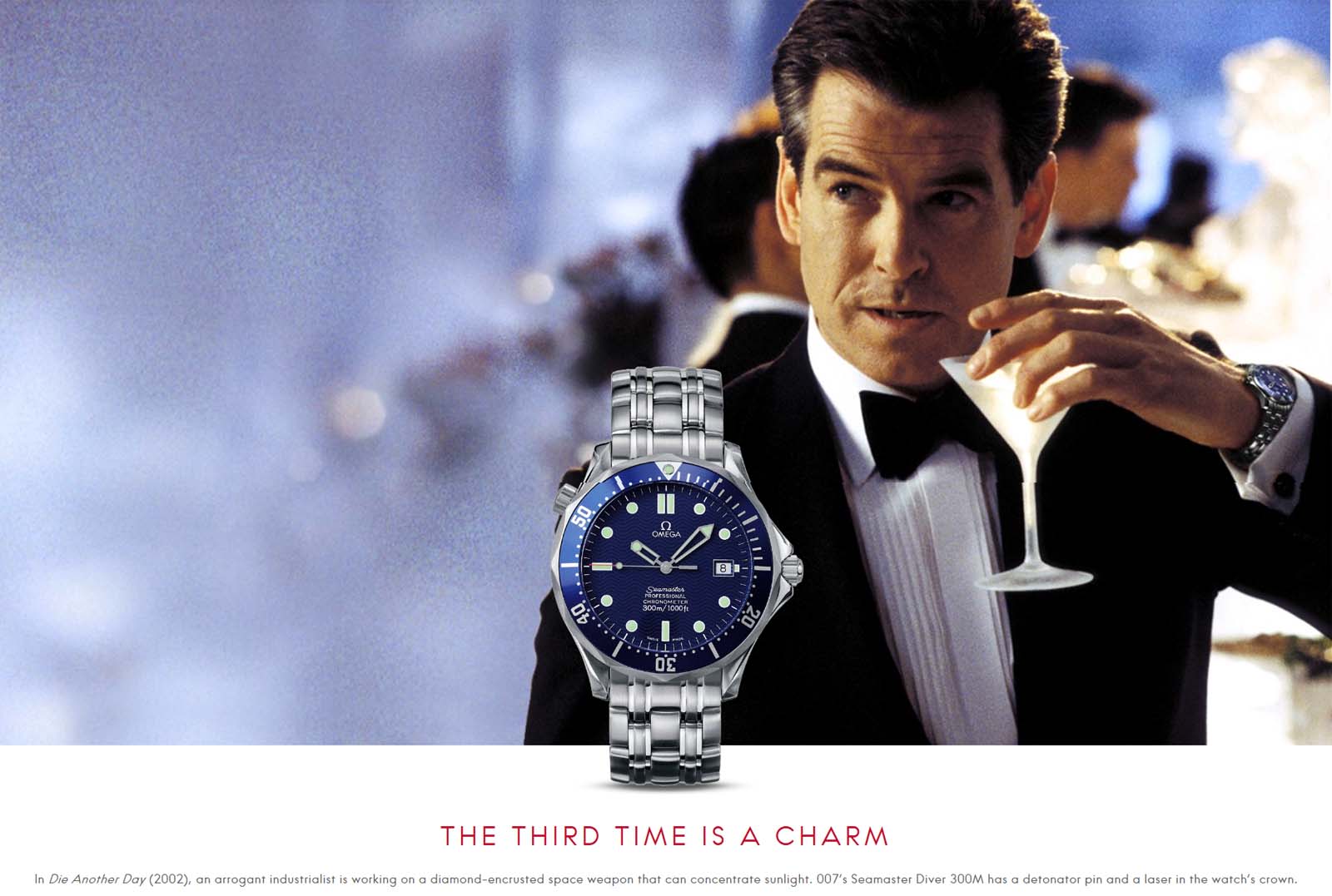 omega seamaster 300 pierce brosnan