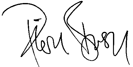 Pierce Brosnan autograf