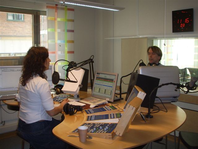 Radio Kronoberg med Marina Axelsson som intervjuar Gunnar Schäfer  2006-03-21