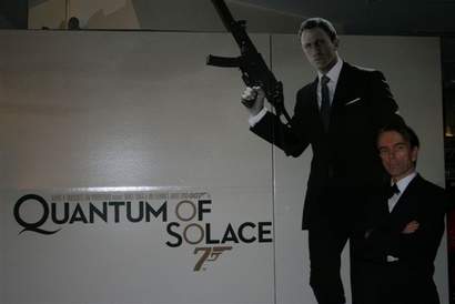 P Rigoletto med Quantum of Solace reklam