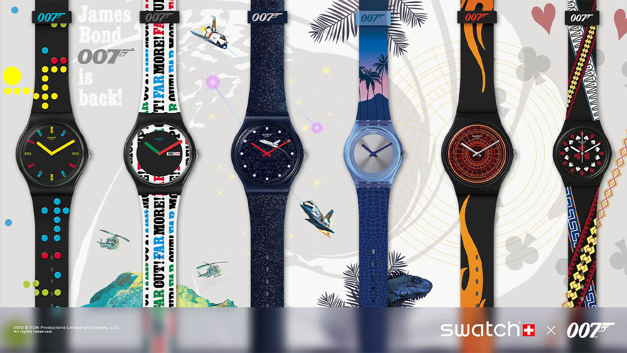 swatch james bond collection 2002