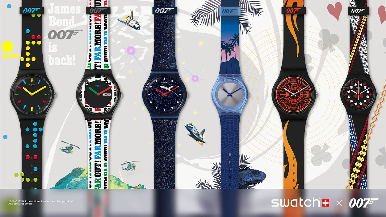 swatch james bond collection