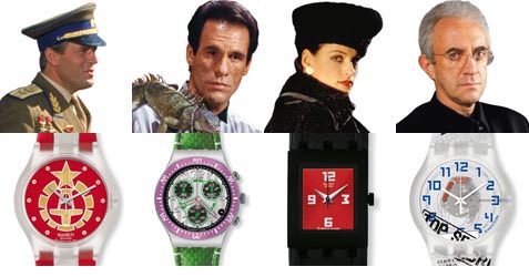 swatch 007 villain collection