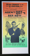 AGENT 007 SER RÖTT POSTER RR78 From Russia With Love 