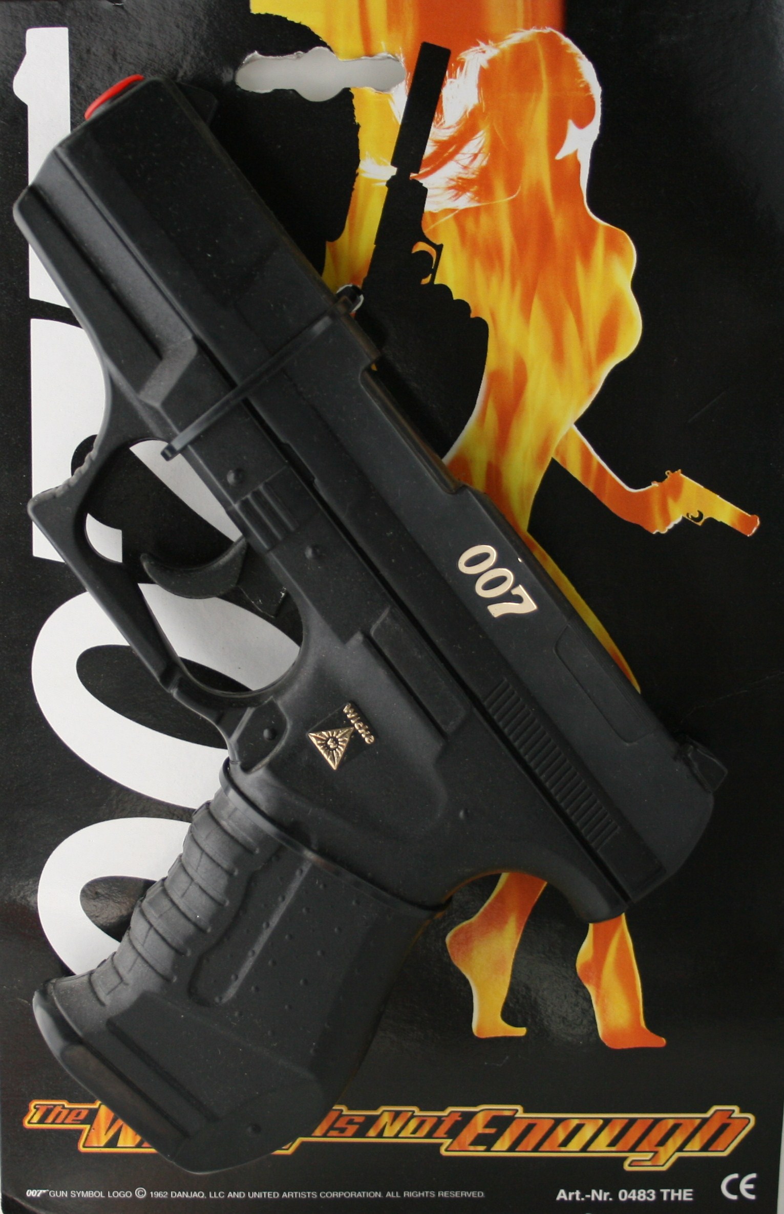 James Bond Gun LONE STAR SPECIAL AGENT 007 Walther PPK TOY GUN WICKE 25 Shots 