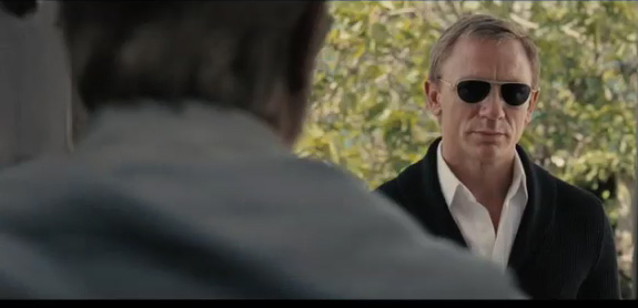 Tom Ford James Bond sunglasses in Quantum of Solace