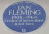 Ian Fleming Blue Plaque  
