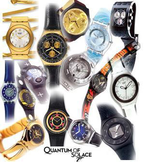 SWATCH   James Bond 007 40th Anniversary Collection! 1962-2002