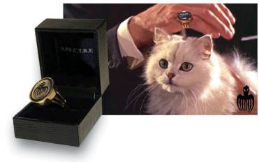 James Bond "007" S.P.E.C.T.R.E Ring Gold Plated Replica