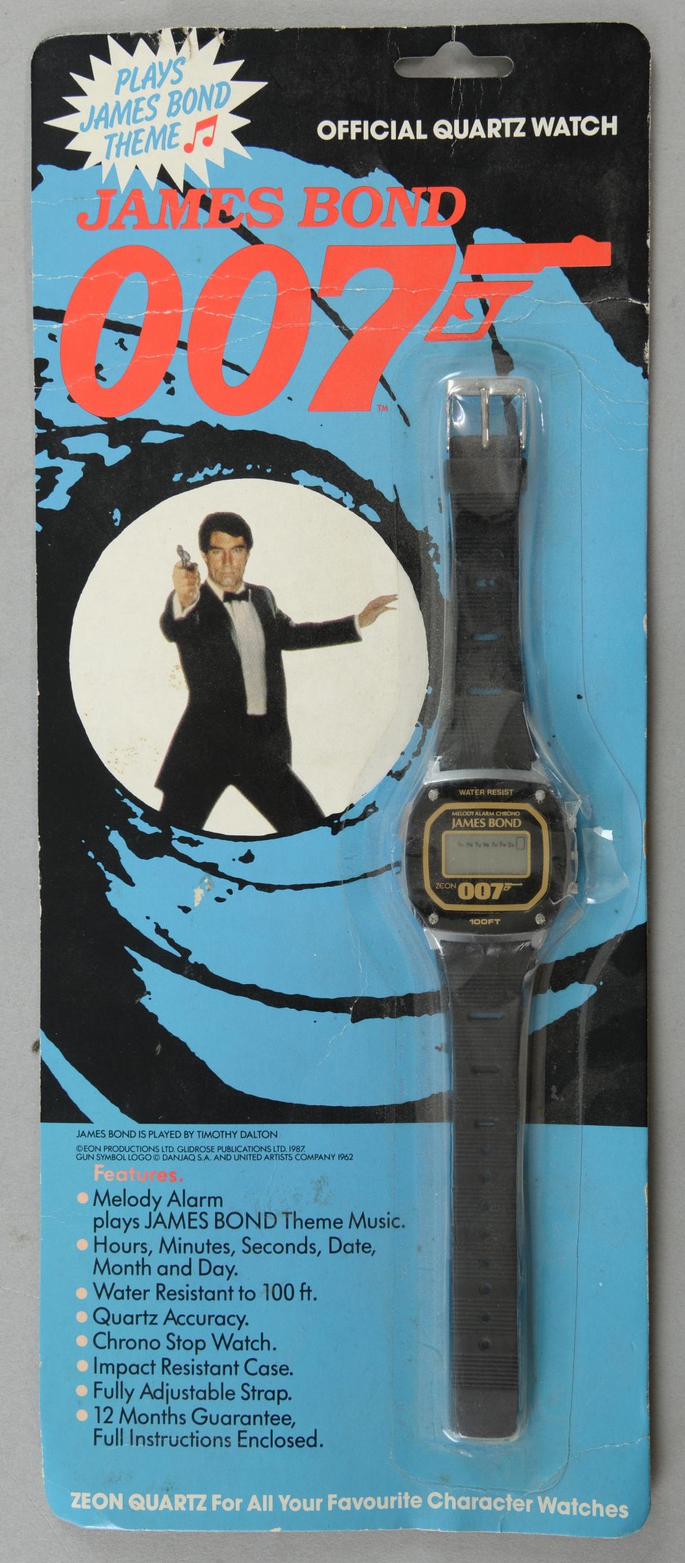 James Bond 007 Animated Talking Watch