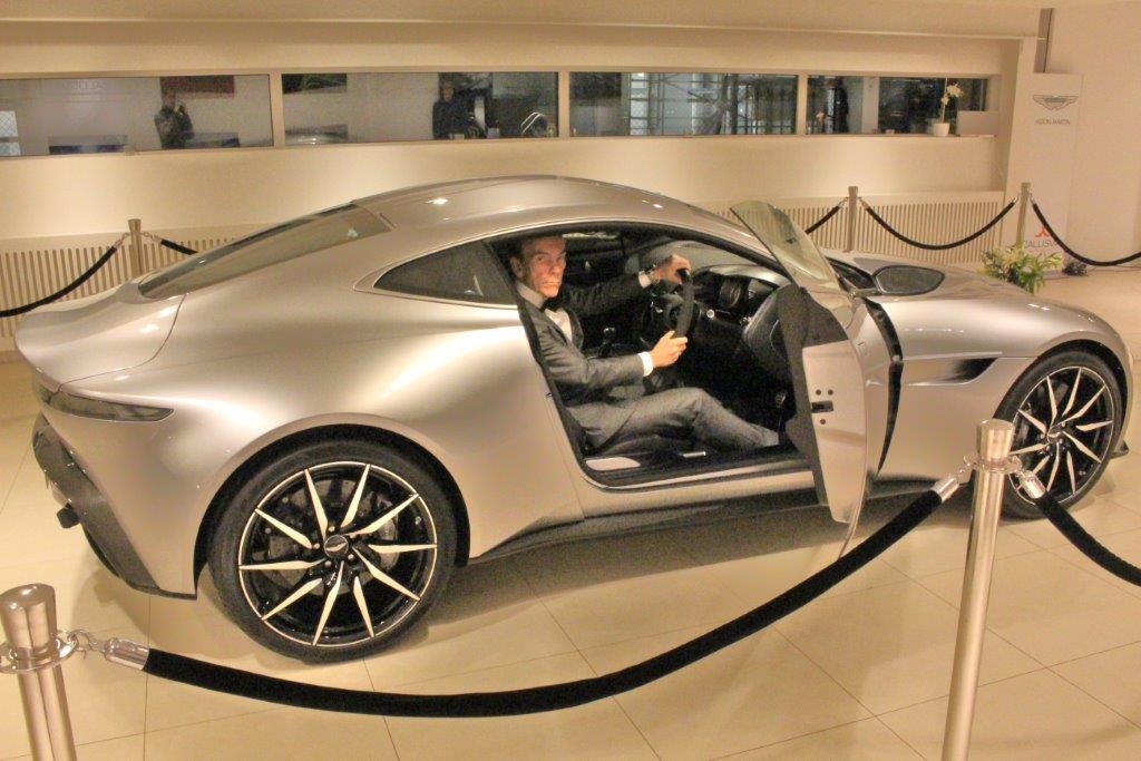 Spectre Aston Martin DB 10 from the movie driven by James Bond