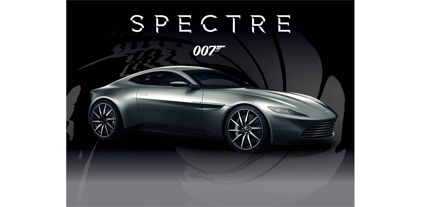 James Bond 007 Movie Spectre Aston Martin DB10 Coupe Custom Christmas Ornament