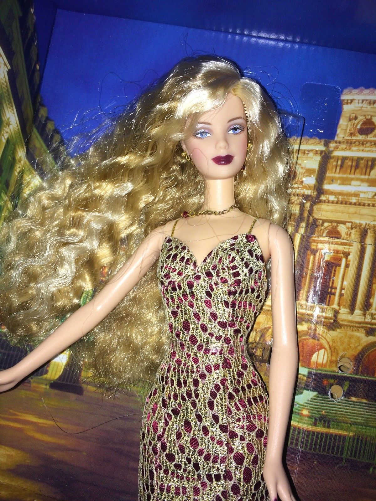 James Bond 007 Ken and Barbie Gift Set in 007 museum
