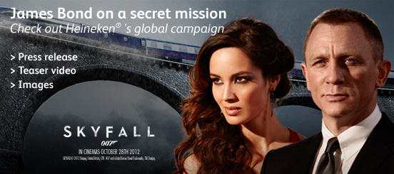 New Skyfall Viral Clip Features Brnice Marlohes Svrine For Heinekens Crack The Case Campaign