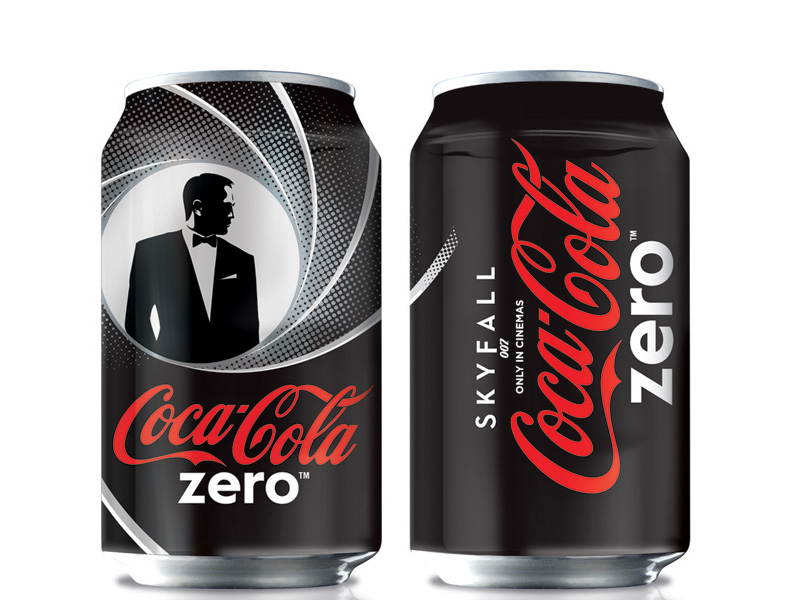 Skyfall Coca Cola Zero Zero Seven Coke 007 James Bond