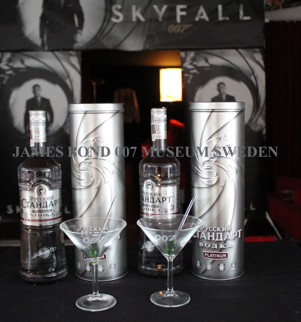 James Bond S Skyfall With A Vodka Martini