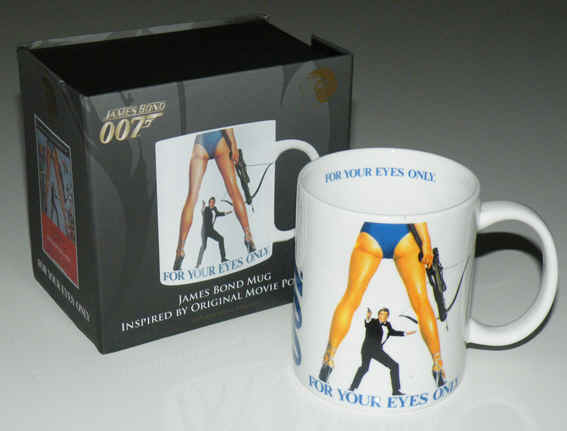 Mug Céramique-James Bond 007 Sean Connery commémorative 11 Oz environ 311.84 g
