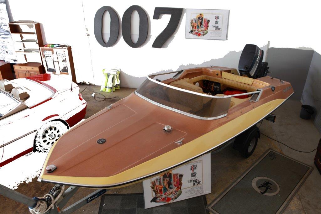 Glastron Gt 150 James Bond Boat Nybro Sweden 007 Museum
