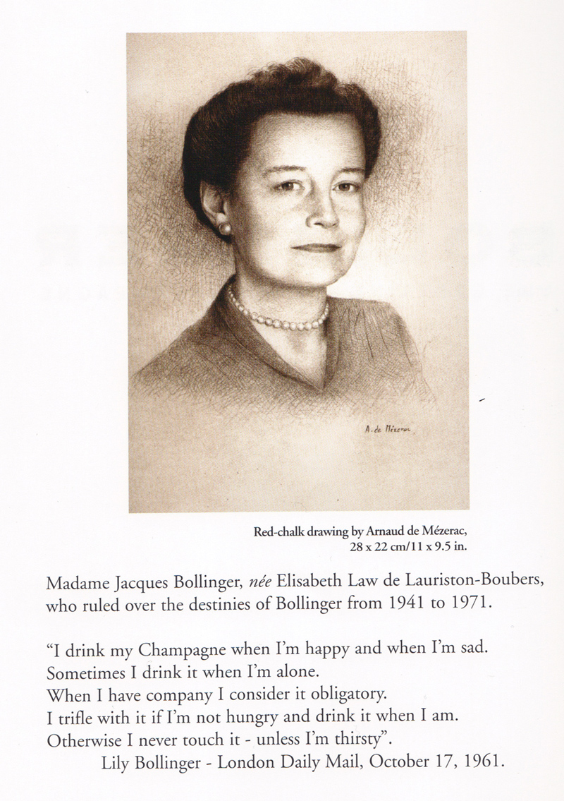 Madame Lilly Bollinger