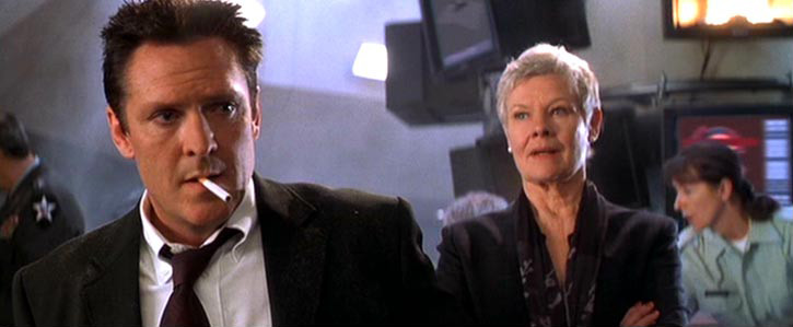 Damian Falco (Michael Madsen) M JUDI DENCH