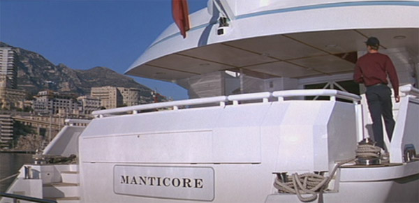 'Manticore' seen in the Monte Carlo sequence was actually called 'Northern Cross'. Finland