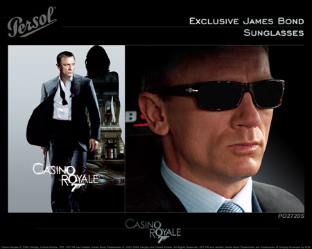 Persol Caino Royale Exclusive  James Bond Sunglasses 2720