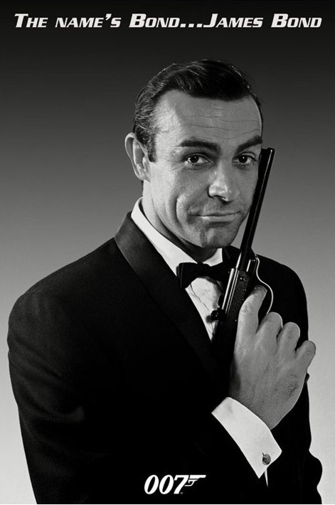 James Bond 007 Sean Connery PPK POSTER 