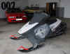 Bombardier Ski-Doo MX Z (E) 600 HO (R) snowmobile featured in new James Bond film, Die Another Day 2002. 