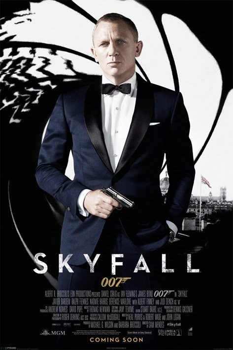 Skyfall Daniel Craig James Bond Movie