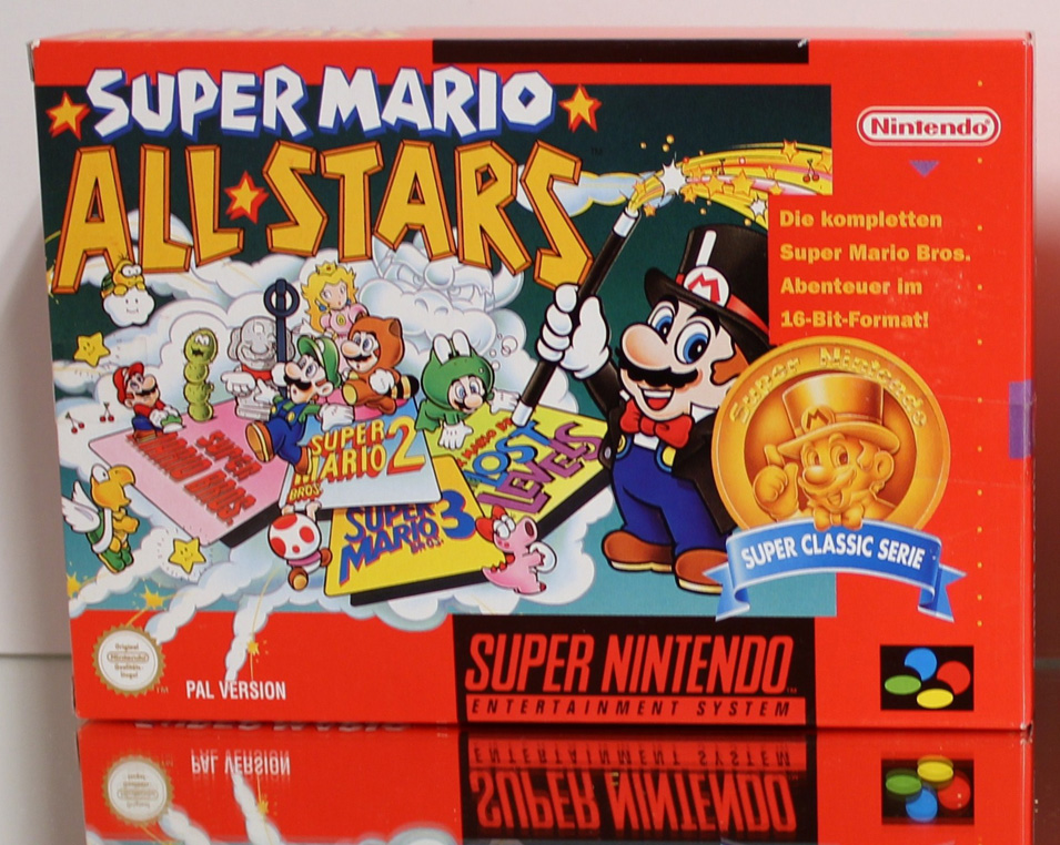 Super mario all stars super mario world cover lcd